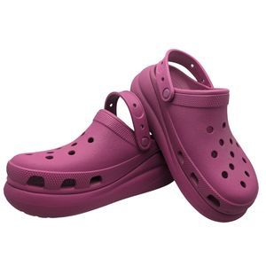 CROCS Women's Classic Clog Platform in Berry Pink